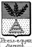 Preisegger Coat of Arms / Family Crest 0