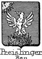 Preislinger Coat of Arms / Family Crest 1
