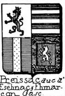 Preissac Coat of Arms / Family Crest 2