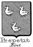Prepetit Coat of Arms / Family Crest 0