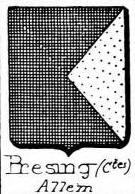 Presing Coat of Arms / Family Crest 0