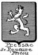 Pressac Coat of Arms / Family Crest 0