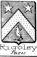 Rigoley Coat of Arms / Family Crest 0