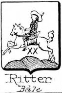 Ritter Coat of Arms / Family Crest 26