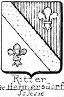 Ritter Coat of Arms / Family Crest 30