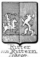 Ritter Coat of Arms / Family Crest 32