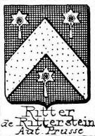 Ritter Coat of Arms / Family Crest 33