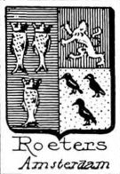 Roeters Coat of Arms / Family Crest 0