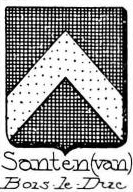 Santen Coat of Arms / Family Crest 2