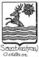 Santen Coat of Arms / Family Crest 3