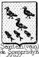 Santen Coat of Arms / Family Crest 4