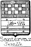Santervaz Coat of Arms / Family Crest 0