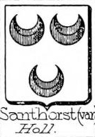 Santhorst Coat of Arms / Family Crest 0
