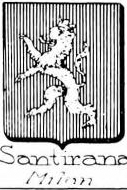 Santirana Coat of Arms / Family Crest 0