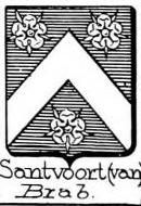 Santvoort Coat of Arms / Family Crest 3