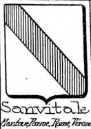 Sanvitale Coat of Arms / Family Crest 1