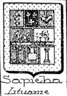 Sapieha Coat of Arms / Family Crest 2