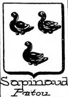 Sapinaud Coat of Arms / Family Crest 0