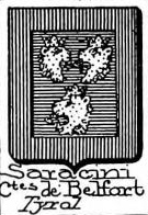 Saracini Coat of Arms / Family Crest 3
