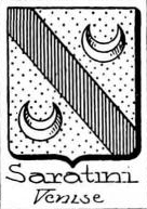 Saratini Coat of Arms / Family Crest 0