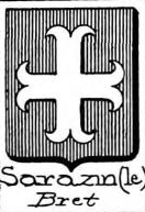 Sarazin Coat of Arms / Family Crest 0