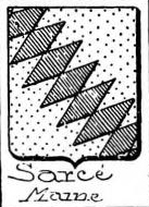 Sarce Coat of Arms / Family Crest 1