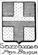 Sarramea Coat of Arms / Family Crest 0
