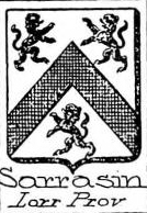 Sarrasin Coat of Arms / Family Crest 1