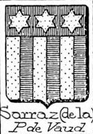 Sarraz Coat of Arms / Family Crest 1