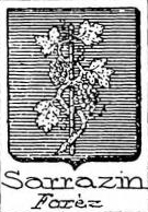 Sarrazin Coat of Arms / Family Crest 3