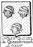 Sarrazin Coat of Arms / Family Crest 6