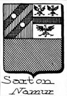 Sarton Coat of Arms / Family Crest 1