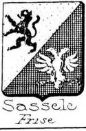 Sassele Coat of Arms / Family Crest 1
