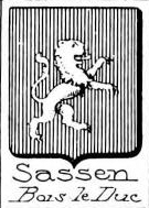 Sassen Coat of Arms / Family Crest 3