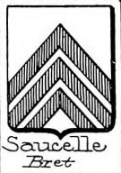 Saucelle Coat of Arms / Family Crest 0