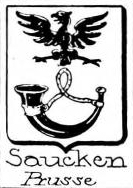 Saucken Coat of Arms / Family Crest 0