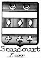 Saucourt Coat of Arms / Family Crest 0