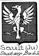 Sault Coat of Arms / Family Crest 1