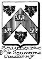 Saumarez Coat of Arms / Family Crest 1