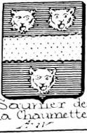 Saunier Coat of Arms / Family Crest 2