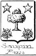 Saupin Coat of Arms / Family Crest 0