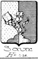 Saur Coat of Arms / Family Crest 2