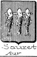 Sauret Coat of Arms / Family Crest 0
