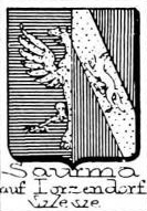 Saurma Coat of Arms / Family Crest 1