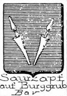 Saurzapf Coat of Arms / Family Crest 0