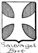 Sauvaget Coat of Arms / Family Crest 1