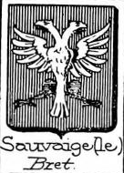 Sauvaige Coat of Arms / Family Crest 1