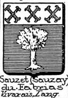 Sauzet Coat of Arms / Family Crest 4