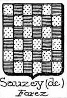Sauzey Coat of Arms / Family Crest 1