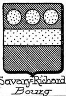 Savary Coat of Arms / Family Crest 11